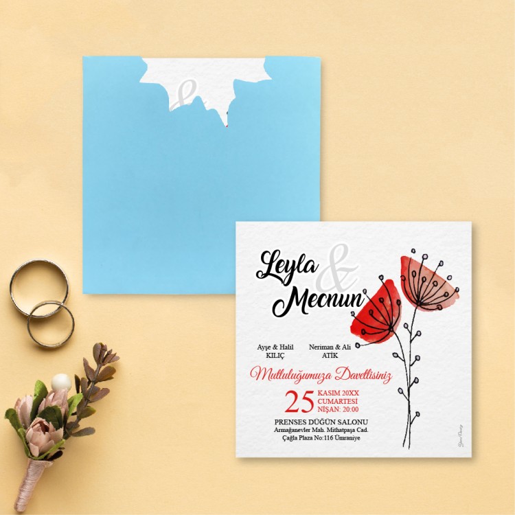 Beren Kare Davetiye 1757 - Detay Görseli 7